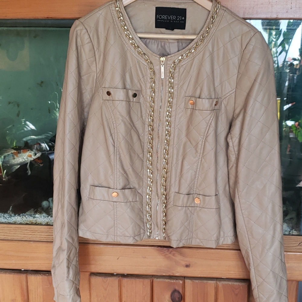 Forever 21 + Faux Leather Jacket